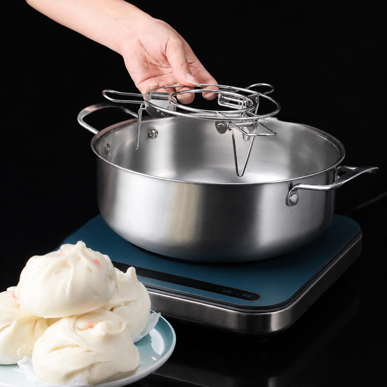 304 Stainless Steel Expandable Steaming Rack