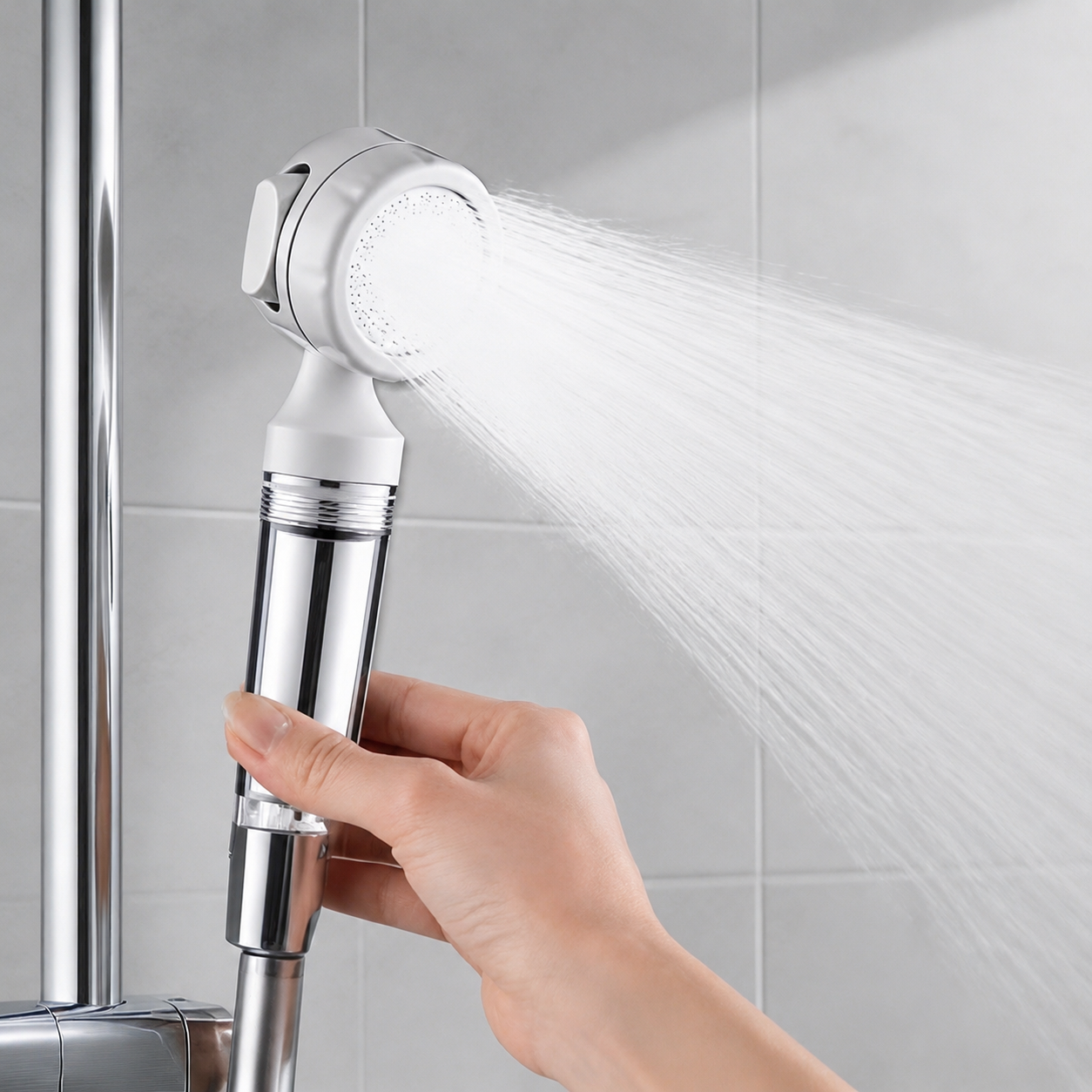 Portable Hotel Travel Filter Shower Head