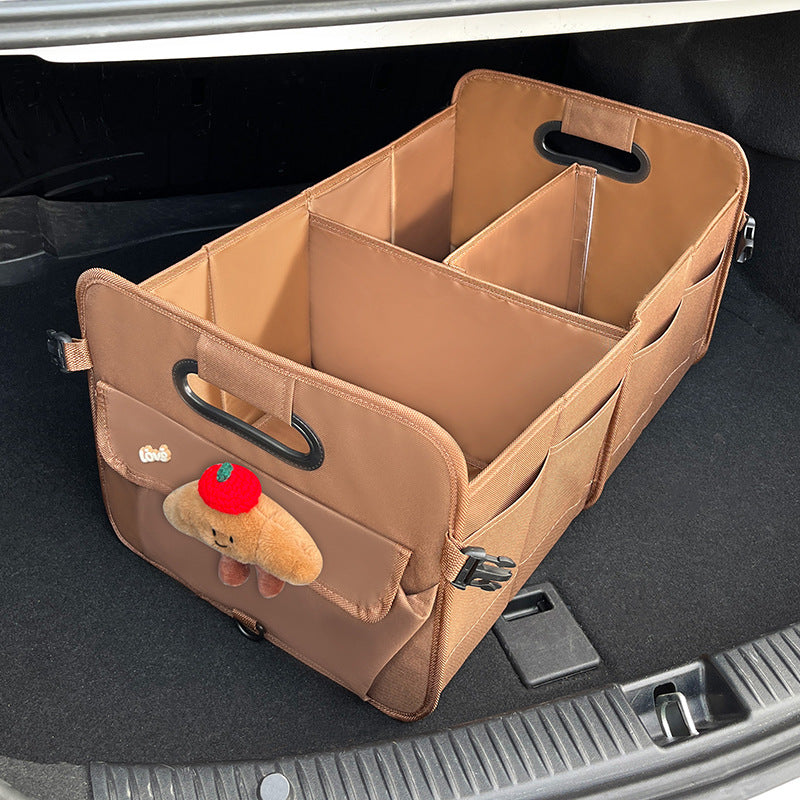 Foldable Car Storage Bin – Large-Capacity Trunk Organizer