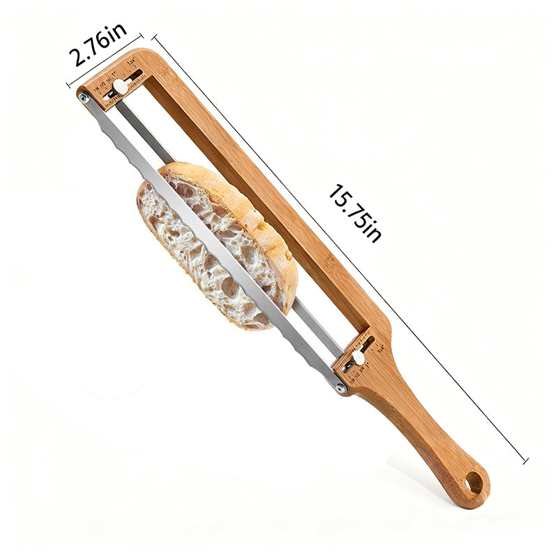 Premium Adjustable Slicing Bread Knife