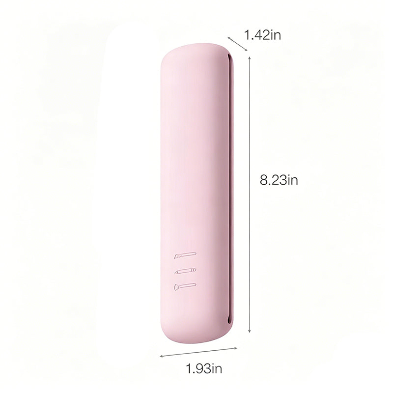 Magnetic Closure Silicone Brush Storage Case