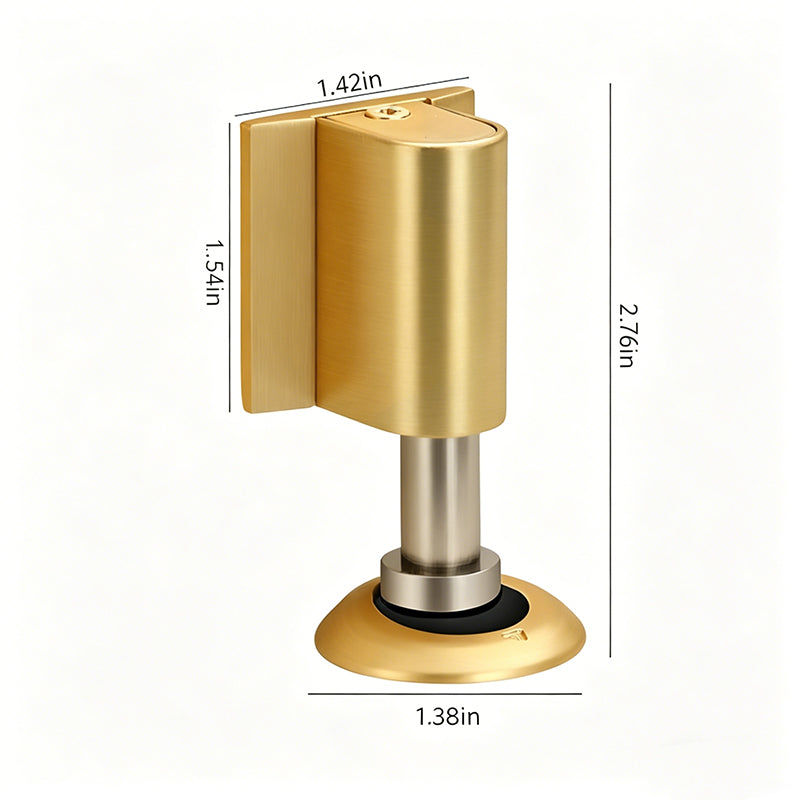 No-Drill Dual Magnetic Door Stop – Strong Hold & Auto Rebound