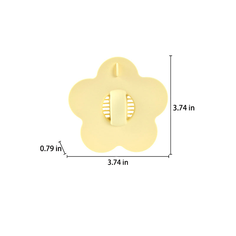 Leak-Proof Silicone Flower Sink Drain Stopper with Filter