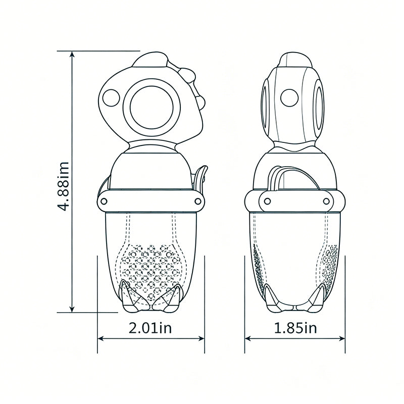 Twist Baby Fruit Feeder – Gentle Flow & Easy Clean