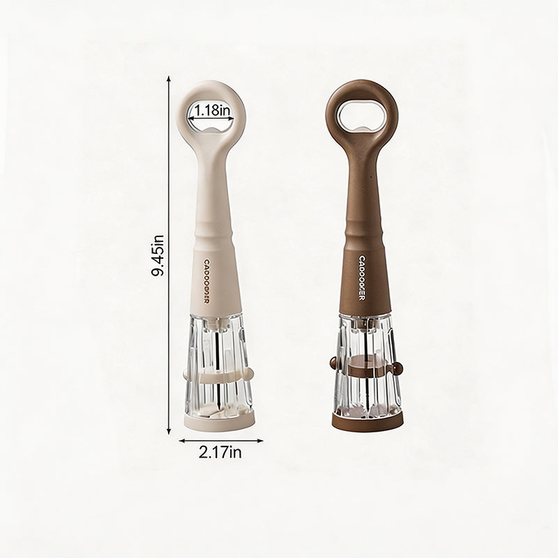 2-in-1 Air Pressure Wine Opener with Foil Cutter