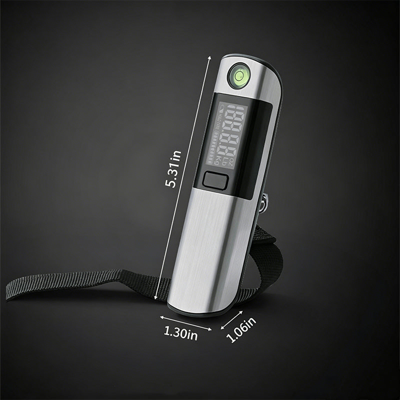 Portable Digital Luggage Scale with Measuring Tape