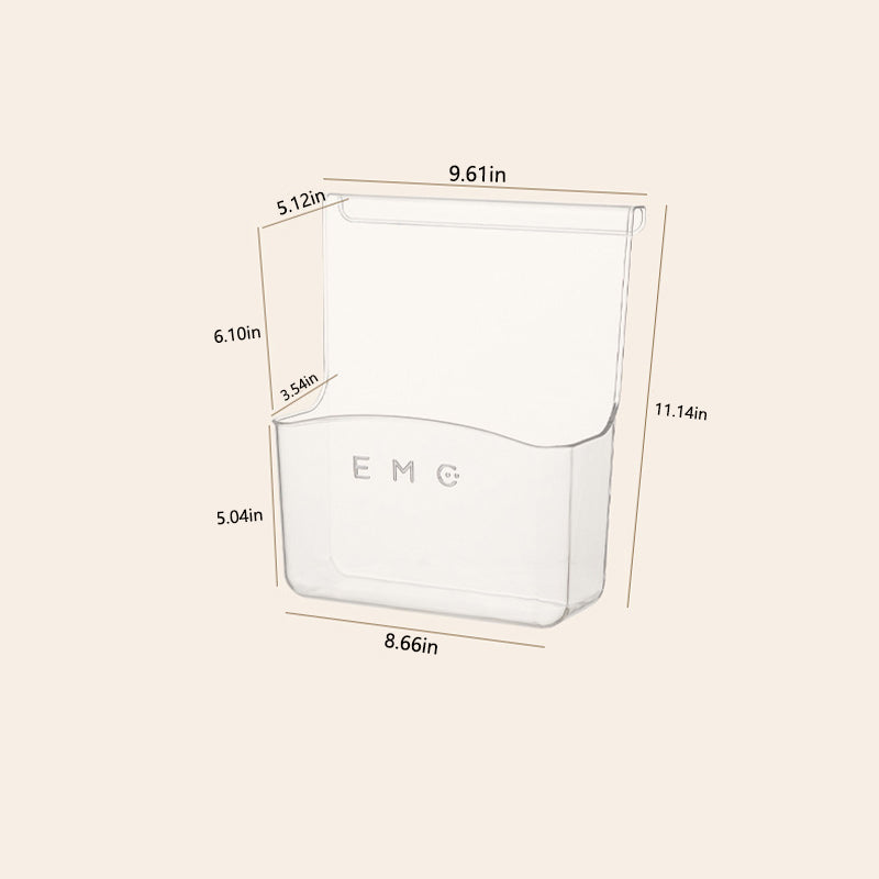 Transparent PET Over Cabinet Door Organizer