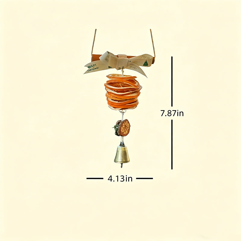 Natural Orange Car Hanging Ornament with Essential Oil