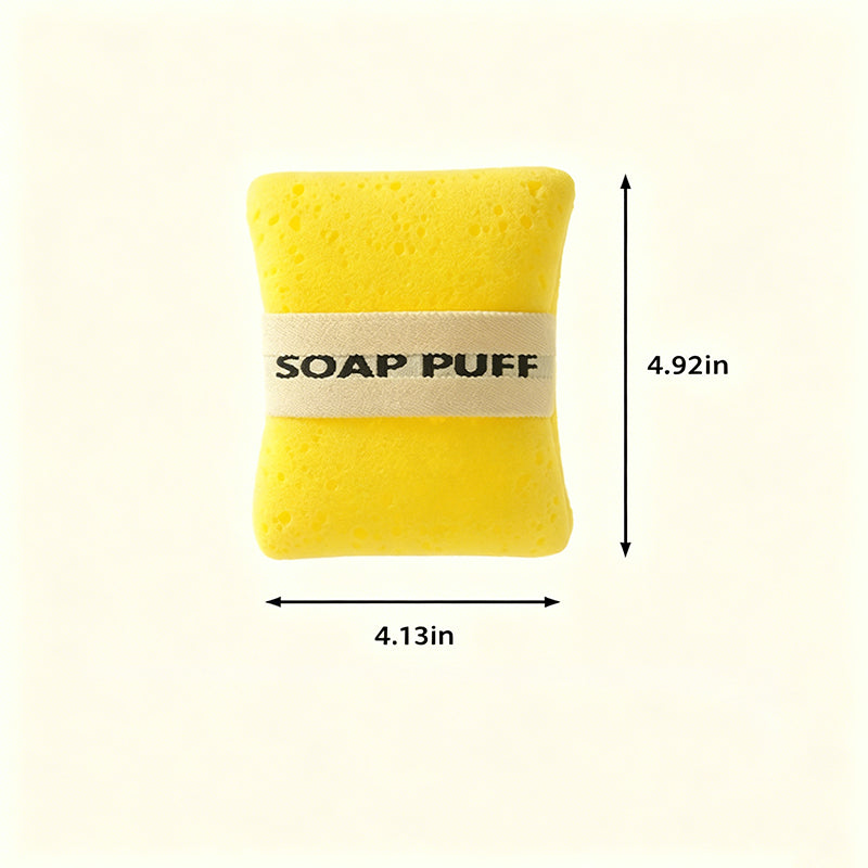 3-in-1 Exfoliating Soap Saver Bag with Anti-Slip Grip Strap