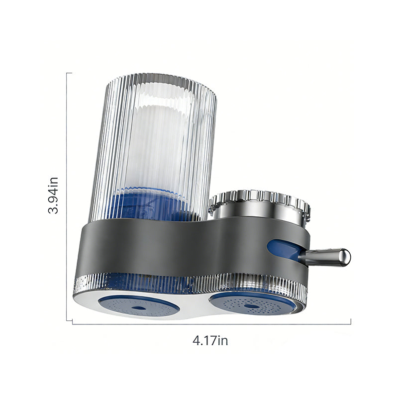 7-Stage Faucet Water Filter – Dual Mode, Visible & Washable, Instant Use