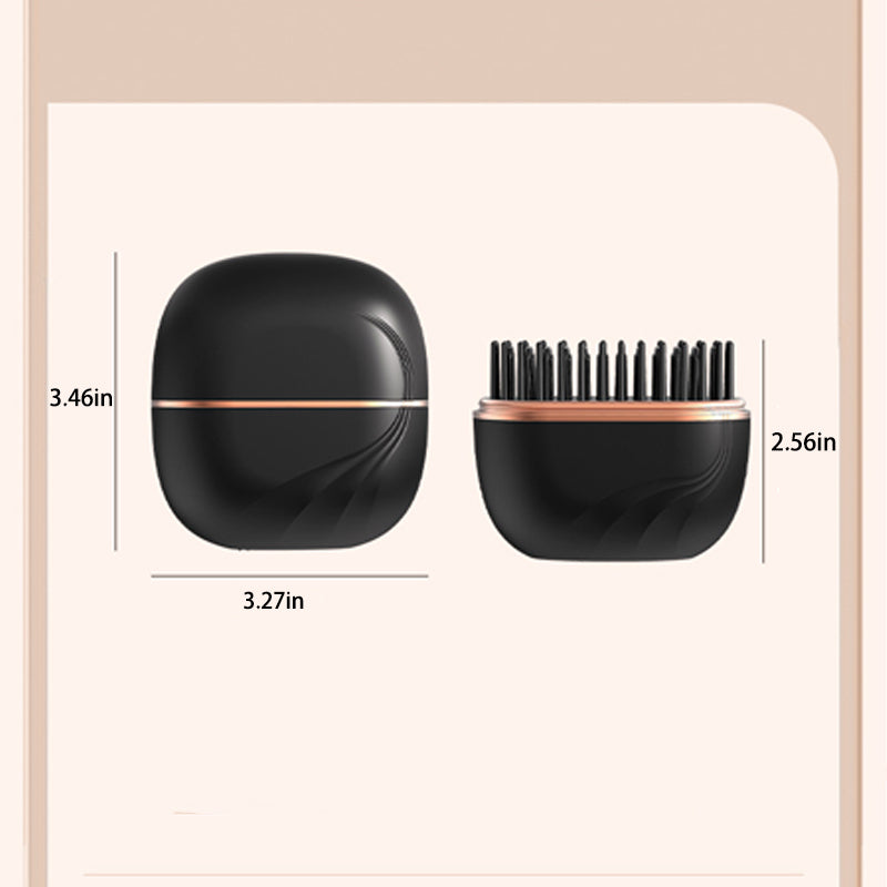 Wireless Portable Hair Straightening Comb – Compact Travel Ionic Hair Brush