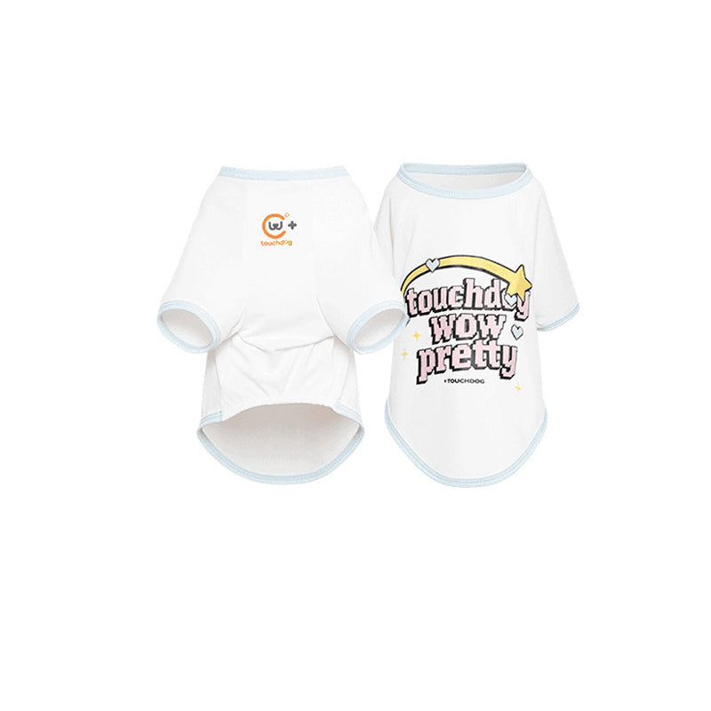 Cooling & UV Protection Pet Shirt with Heat-Responsive Indicator