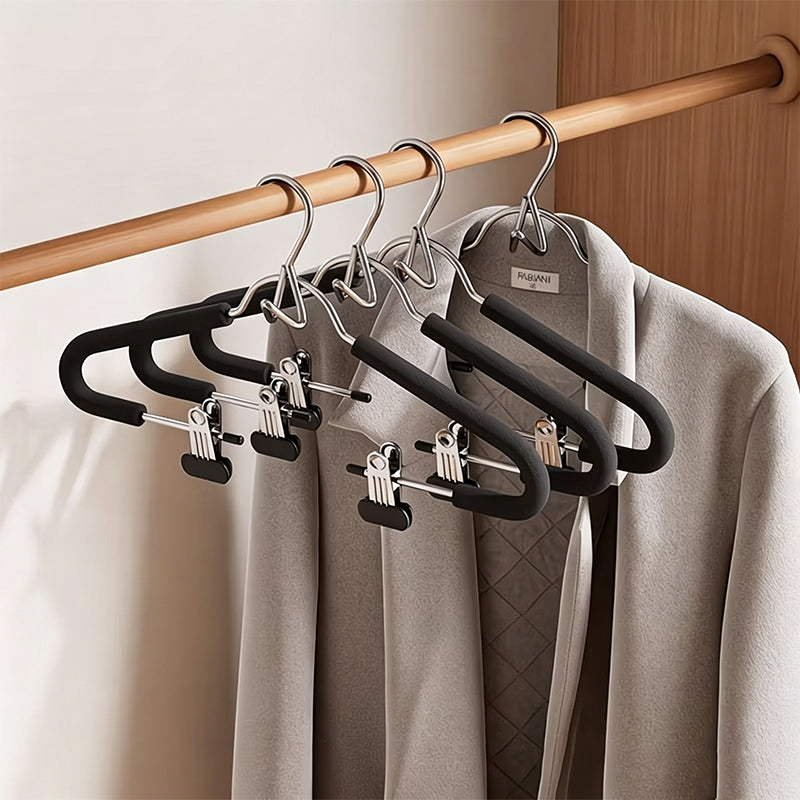 Premium All-in-One Outfit Hanger with Adjustable Clips
