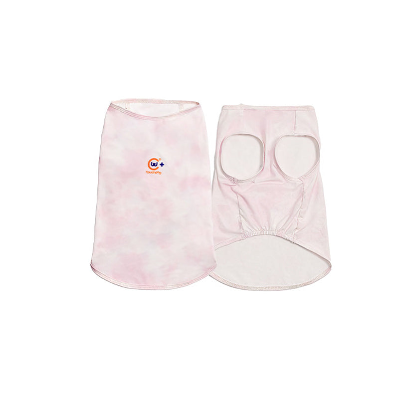 Cooling & UV Protection Pet Shirt with Heat-Responsive Indicator