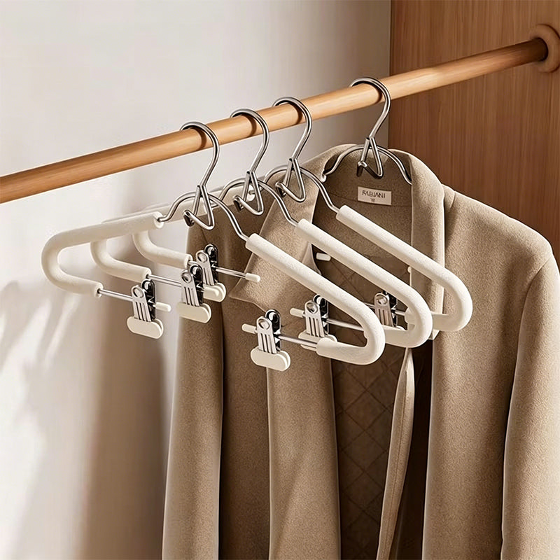 Premium All-in-One Outfit Hanger with Adjustable Clips