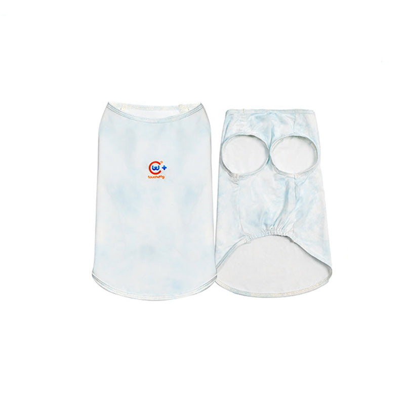 Cooling & UV Protection Pet Shirt with Heat-Responsive Indicator