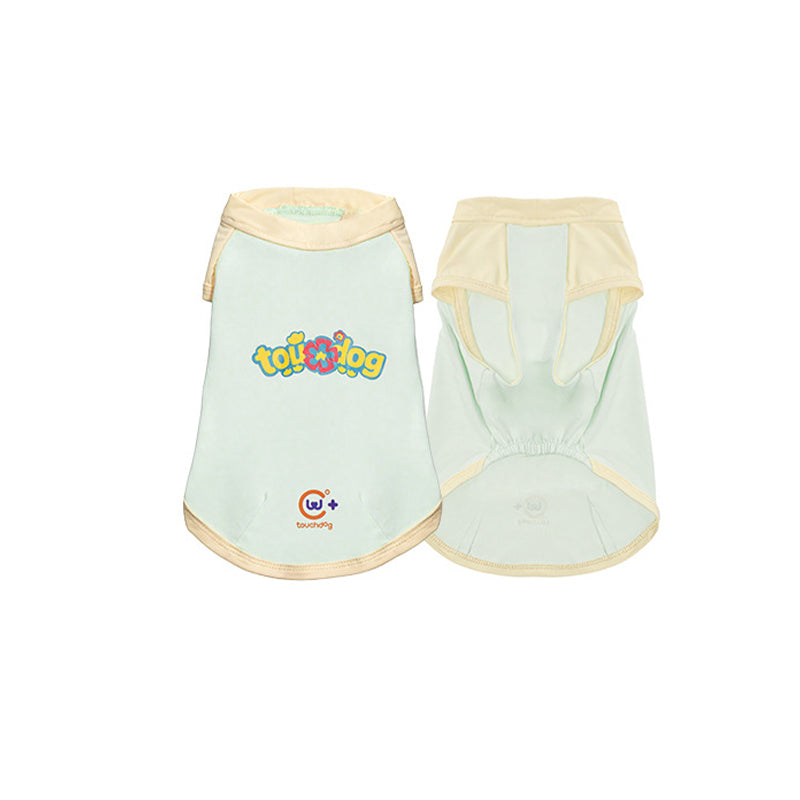 Cooling & UV Protection Pet Shirt with Heat-Responsive Indicator