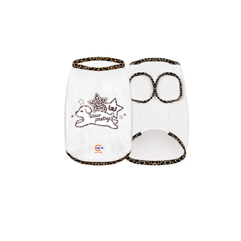 Cooling & UV Protection Pet Shirt with Heat-Responsive Indicator