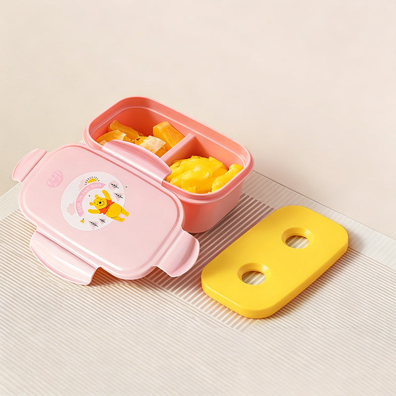 Portable Kids Fresh-Keeping Bento Box with Ice Pack & Compartments