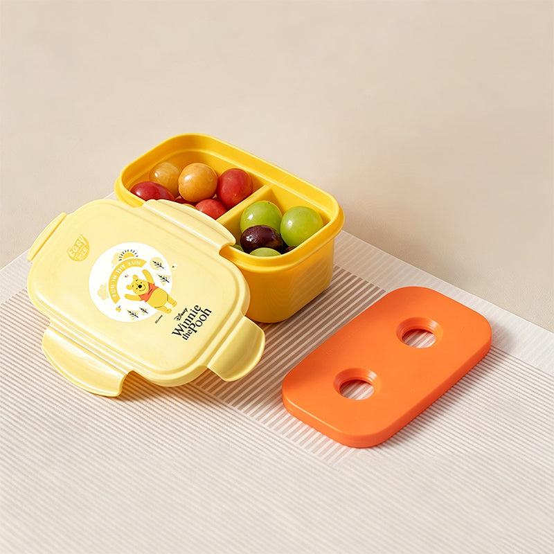 Portable Kids Fresh-Keeping Bento Box with Ice Pack & Compartments