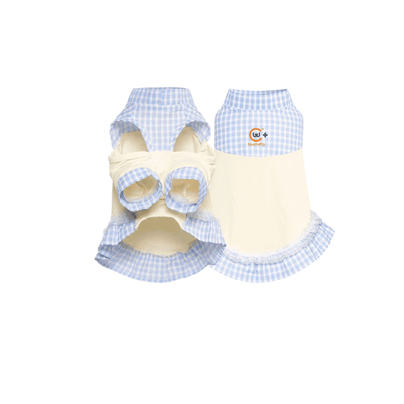 Cooling & UV Protection Pet Shirt with Heat-Responsive Indicator