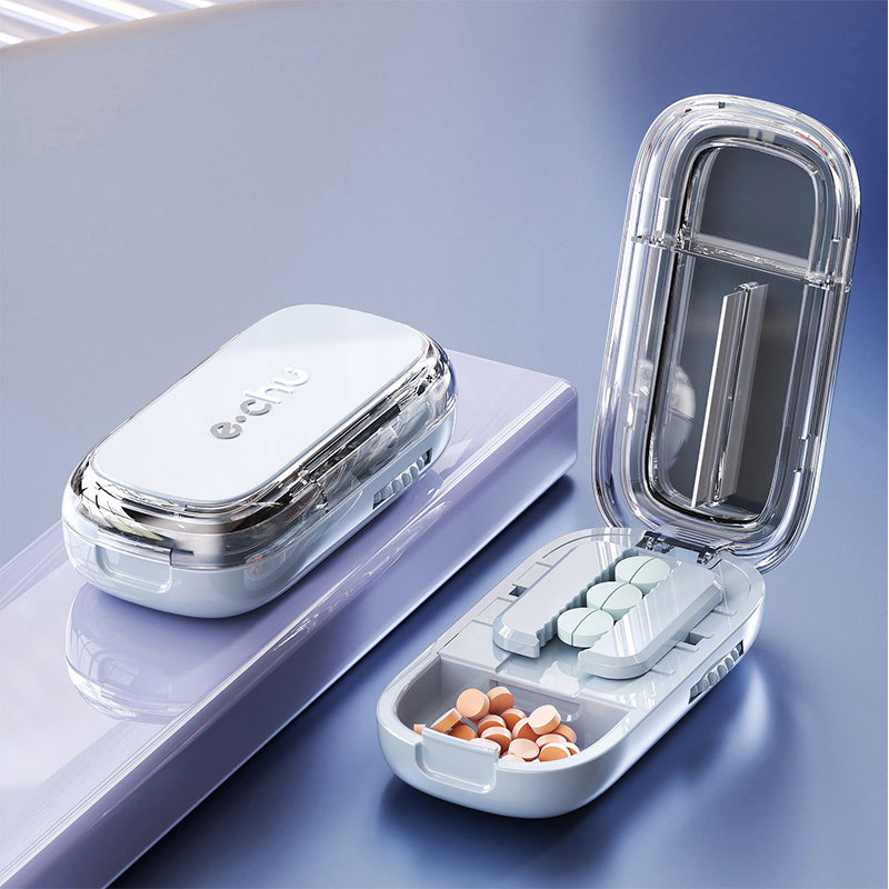 Portable Pill Cutter & Organizer