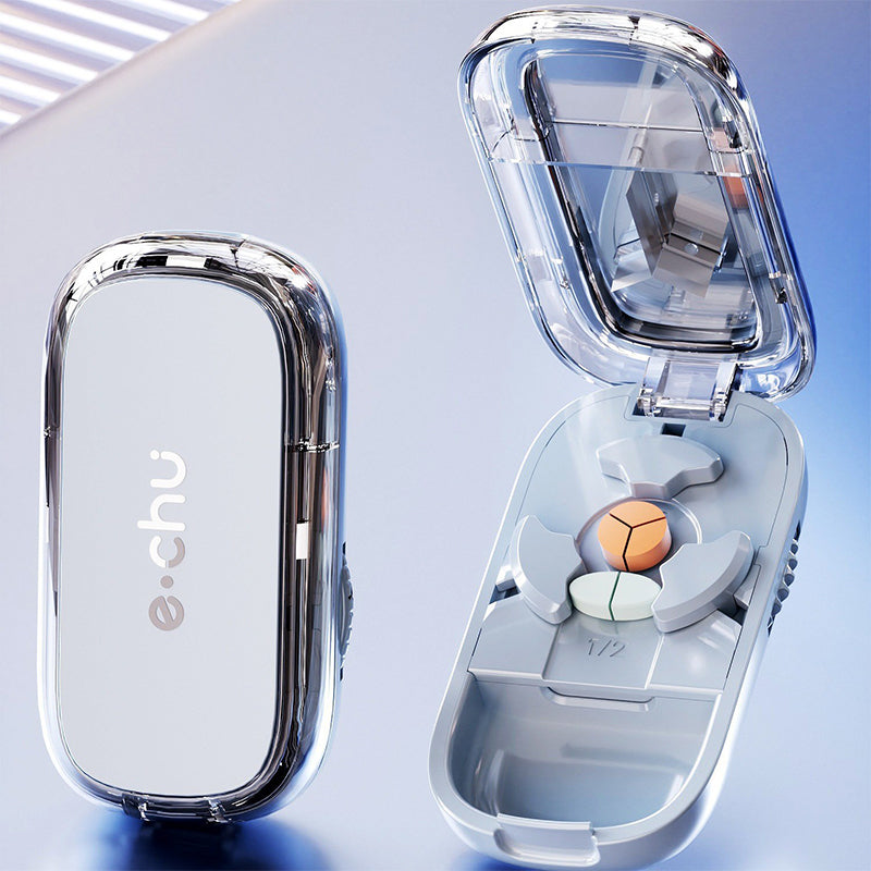 Portable Pill Cutter & Organizer