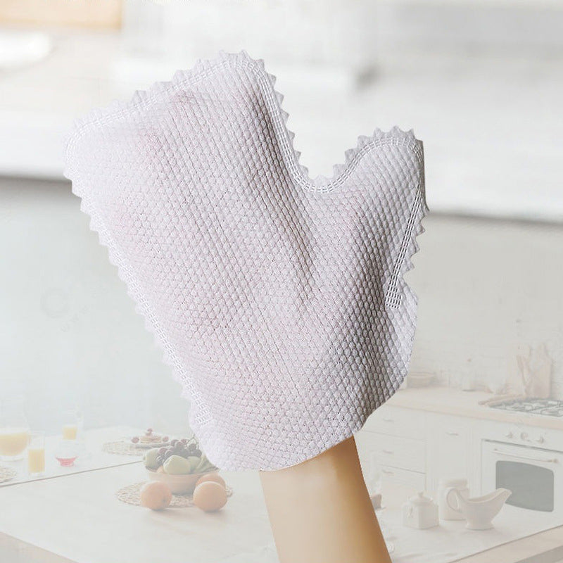 Disposable Cleaning Glove Cloth – Wet & Dry Dual-Use Dusting Wipes