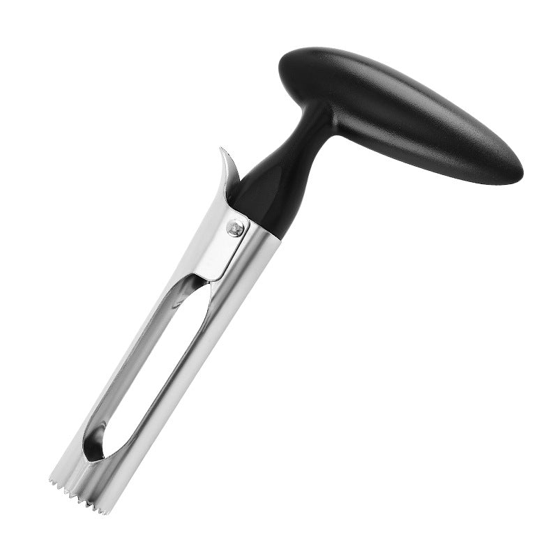 Stainless Steel Fruit Corer with Ergonomic Plastic Grip