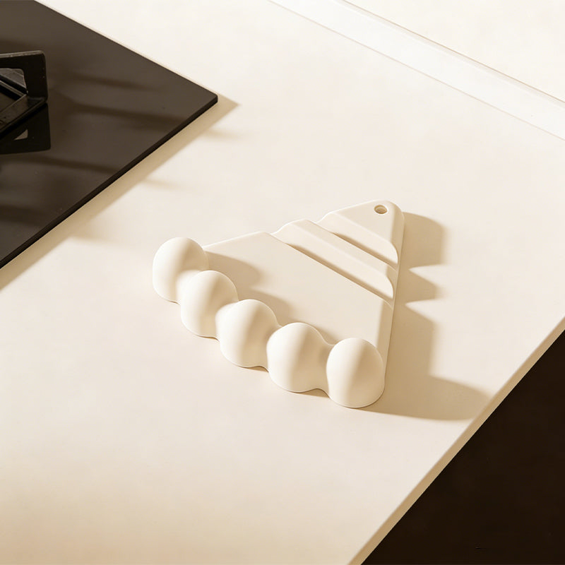Thick Heat-Resistant Silicone Pot Lid Rest