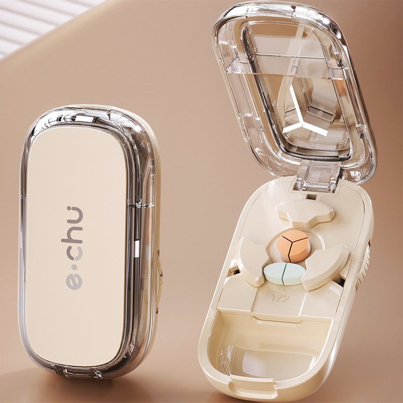 Portable Pill Cutter & Organizer