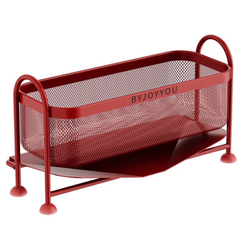 Anti-Slip 45° Sloped Drain Sink Organizer