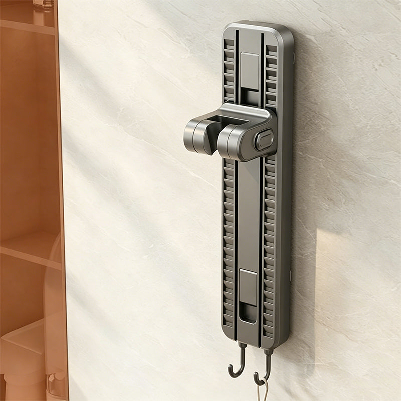 Sliding Track Suction Shower Head Holder – Height Adjustable, Universal Fit & Reusable