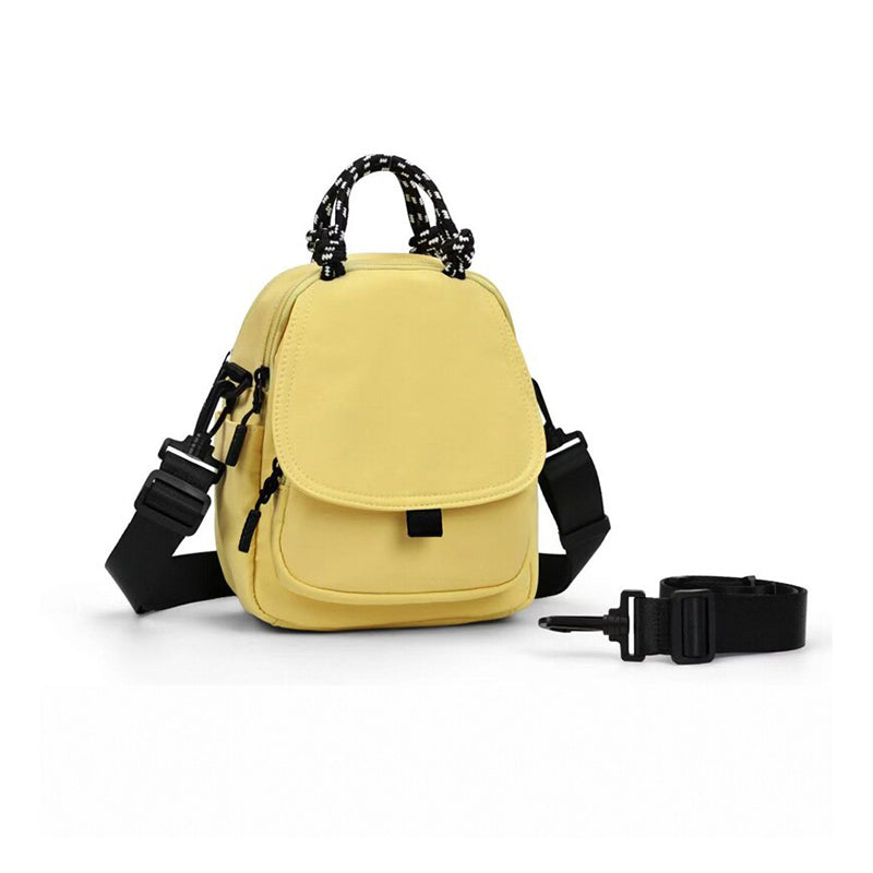 Convertible Mini Backpack – Handheld, Crossbody & Backpack