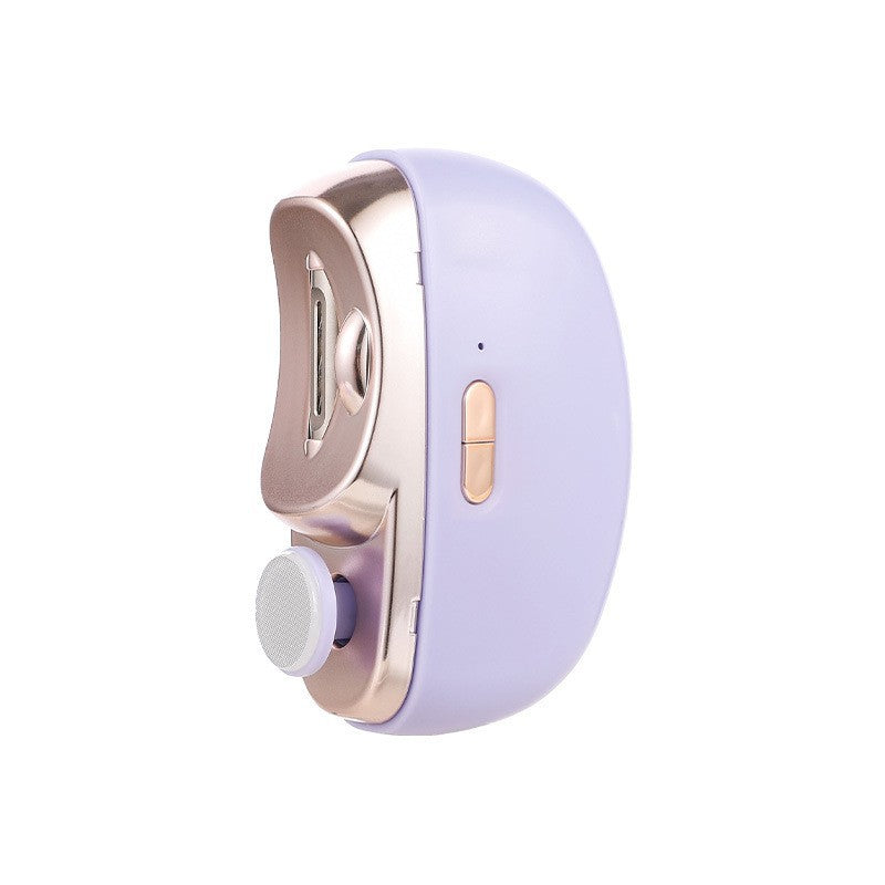 Quiet Electric Nail Clipper for Kids & Adults with Safety Lock
