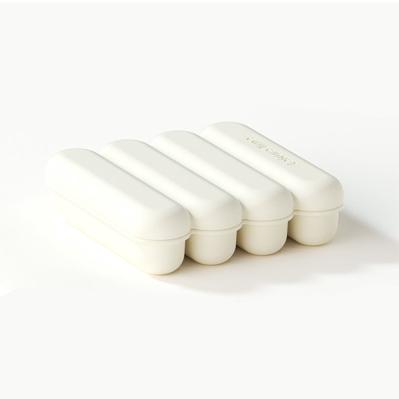 4-Grid Silicone Ice Stick Tray with Lid