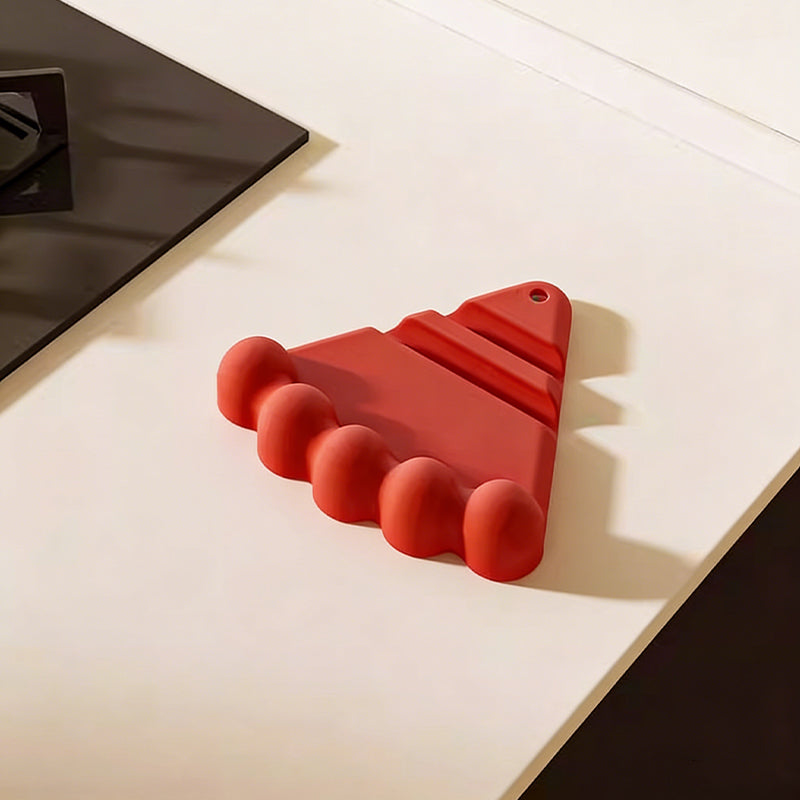 Thick Heat-Resistant Silicone Pot Lid Rest
