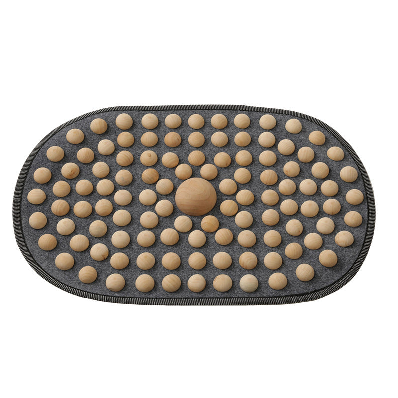 Wooden Acupressure Foot Massage Mat – Jog in Place Fat Burn Board