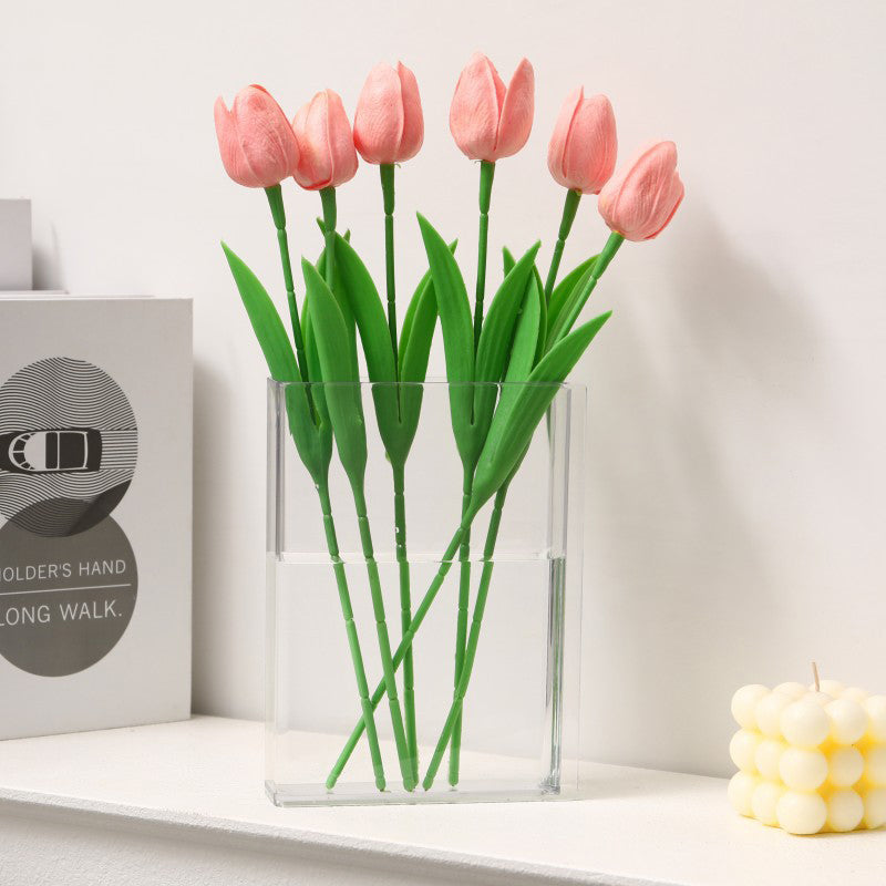 Book-Shaped Acrylic Flower Vase