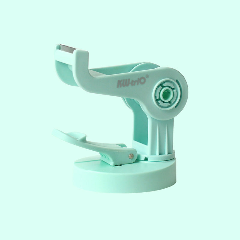 360° Swivel Tape Cutter with Suction Base – One-Hand Operation Design
