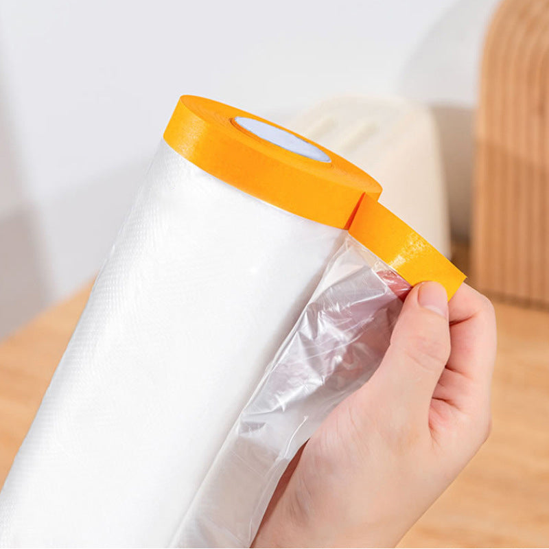 Thick Moisture-Proof Furniture Dust Film – Residue-Free Tape