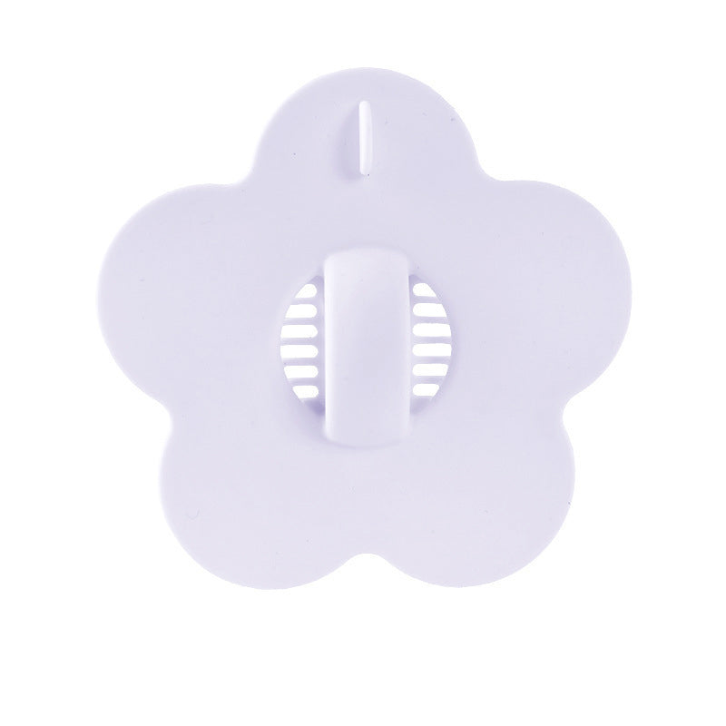 Leak-Proof Silicone Flower Sink Drain Stopper with Filter