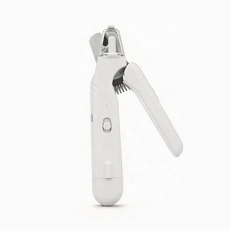 Professional Pet Nail Clipper Grinder with LED Light & Digital Display