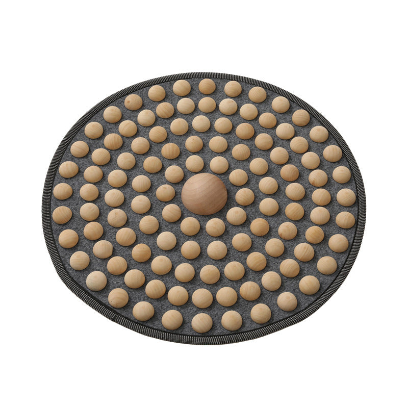 Wooden Acupressure Foot Massage Mat – Jog in Place Fat Burn Board
