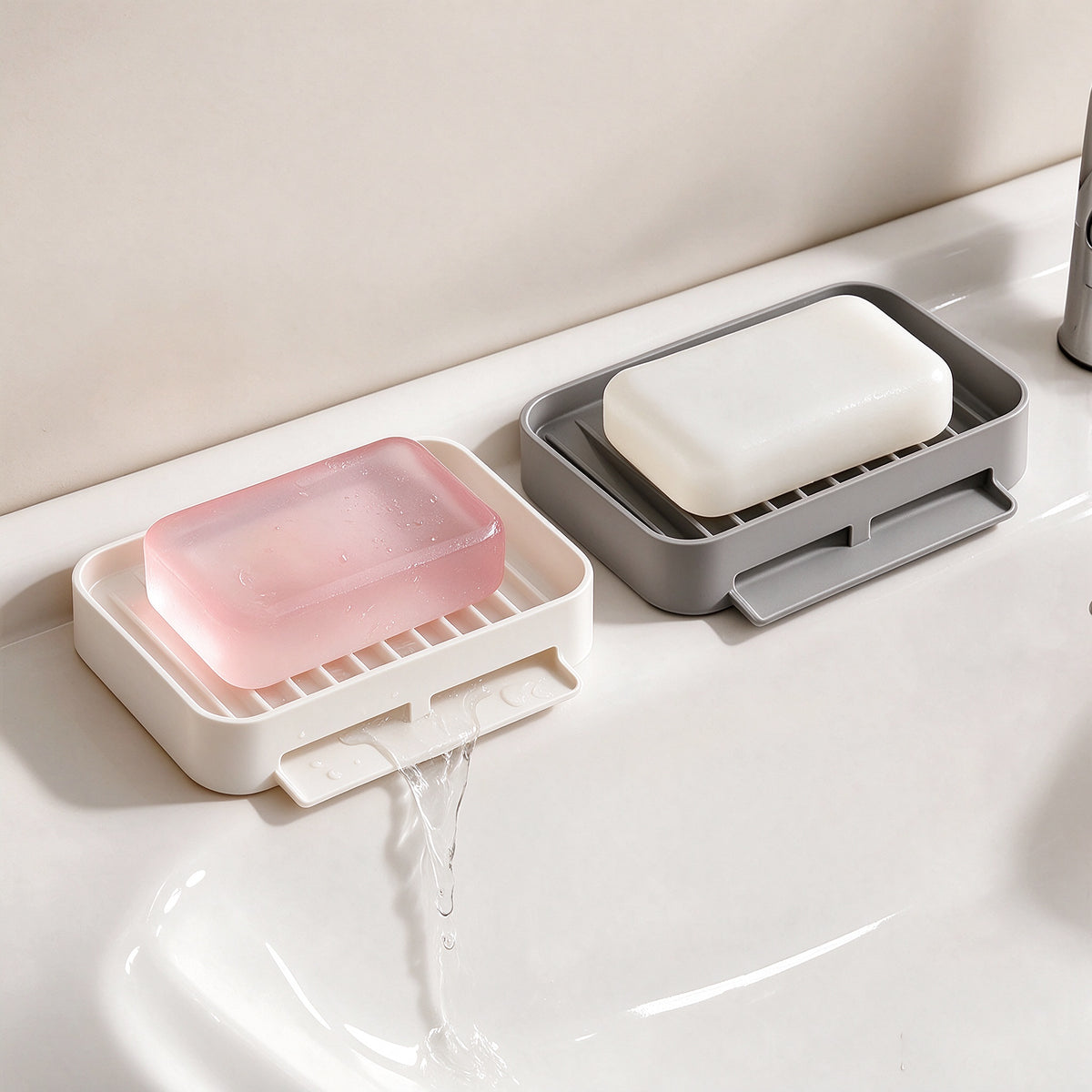 Silicone Draining Soap Dish