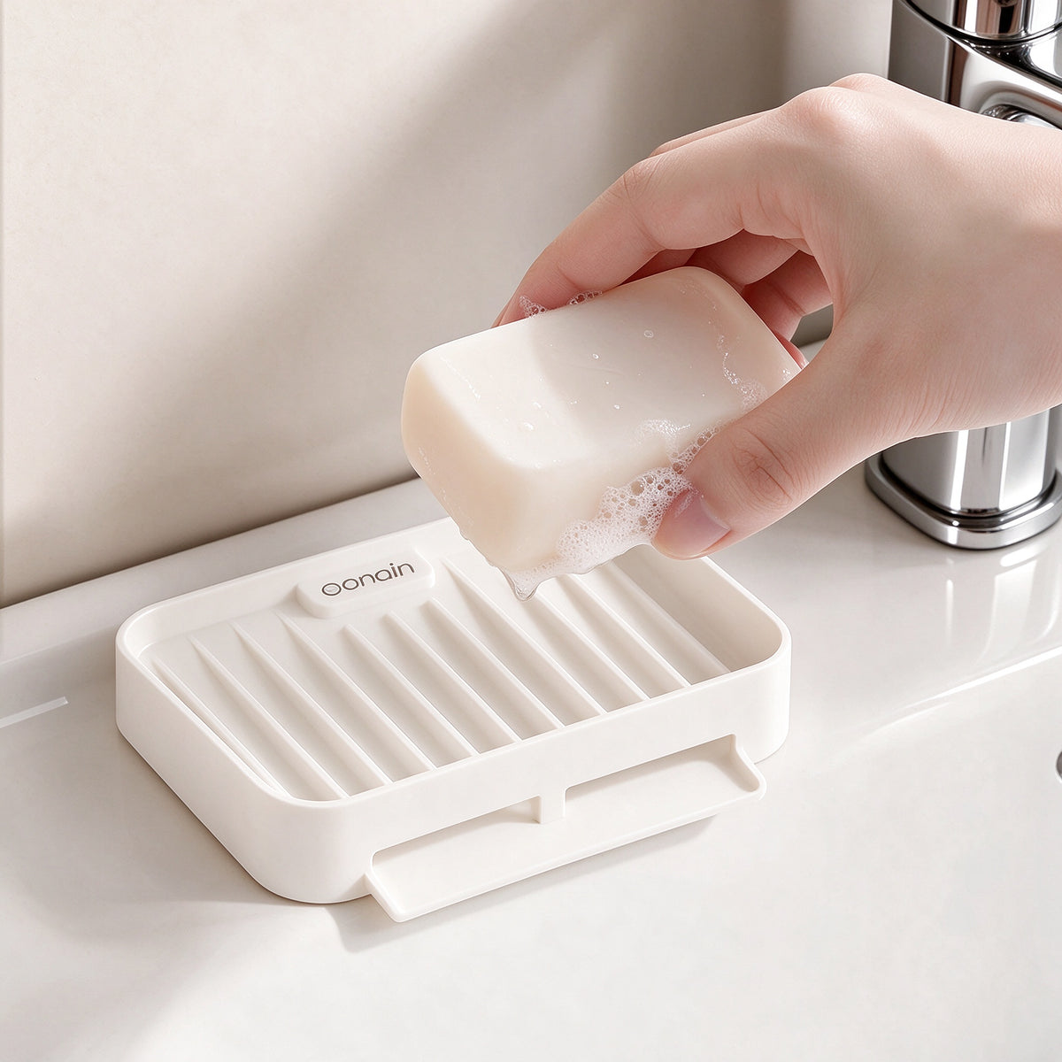 Silicone Draining Soap Dish