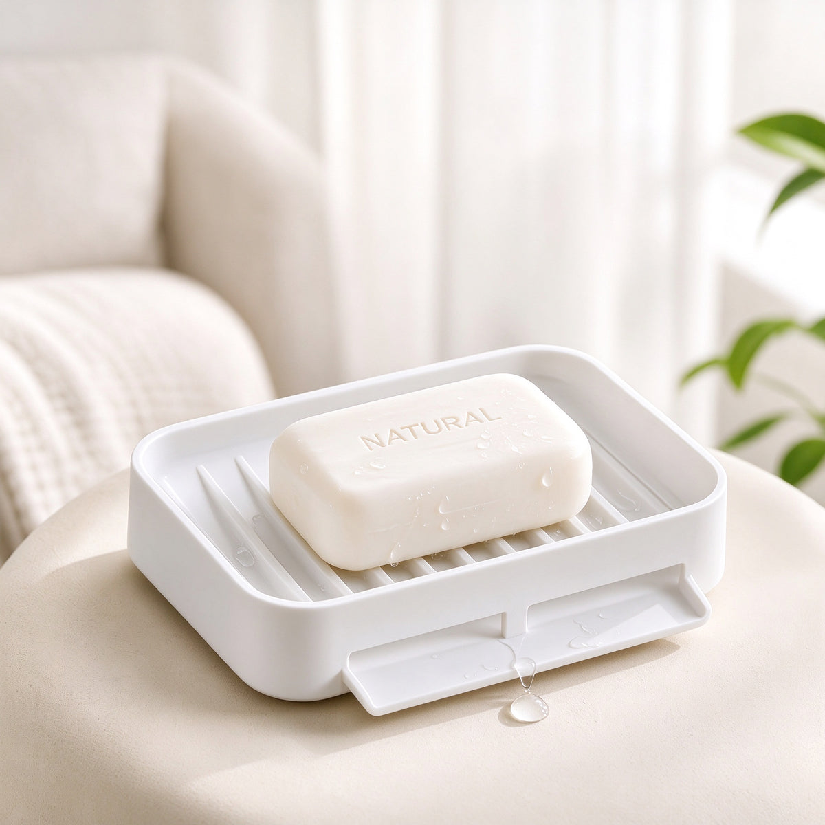 Silicone Draining Soap Dish