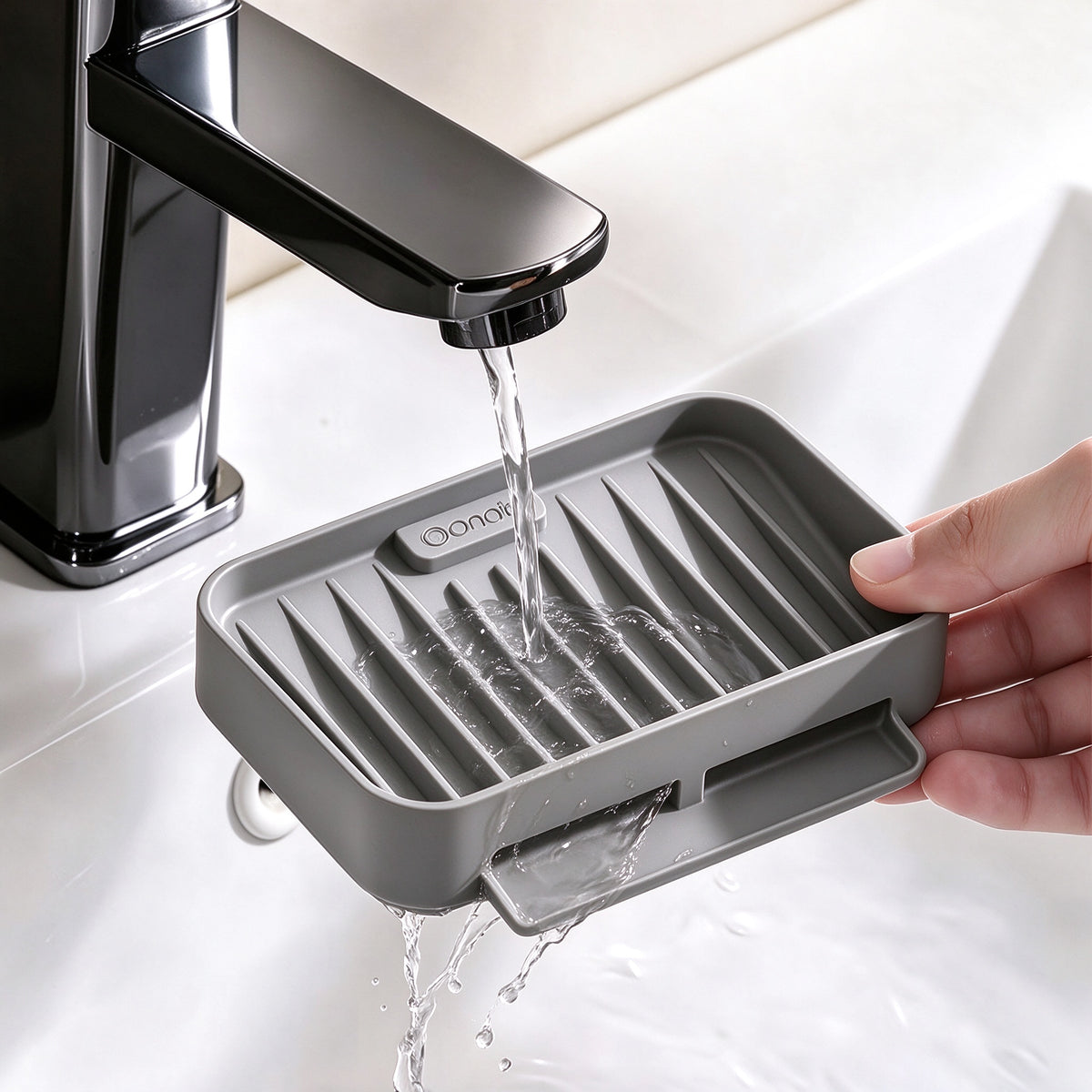 Silicone Draining Soap Dish