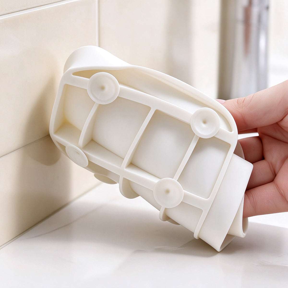 Silicone Draining Soap Dish