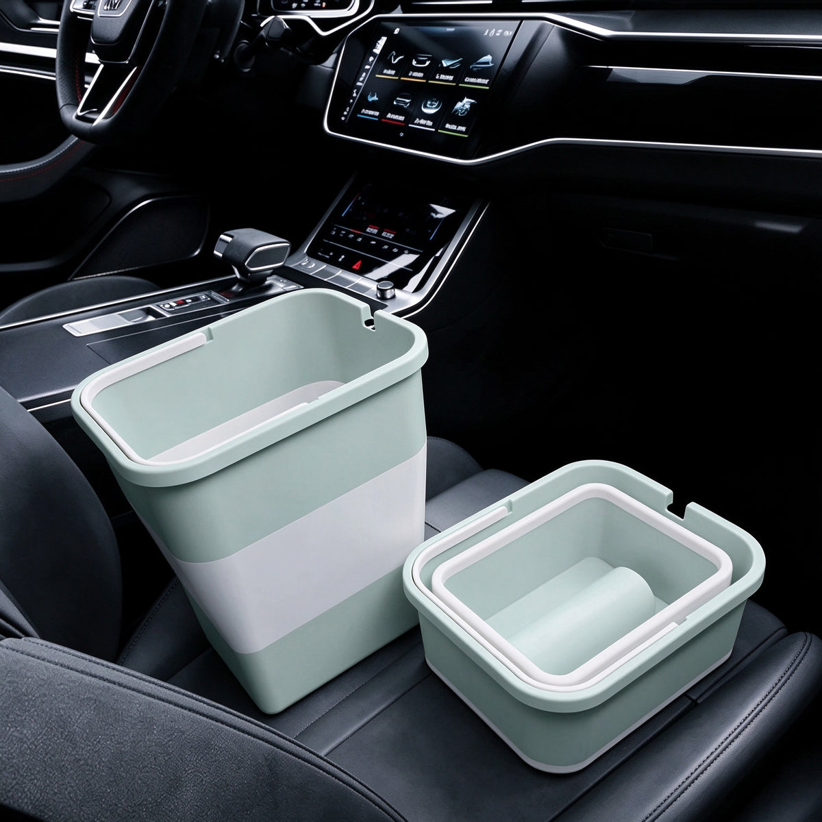 Foldable Car Trash Bin